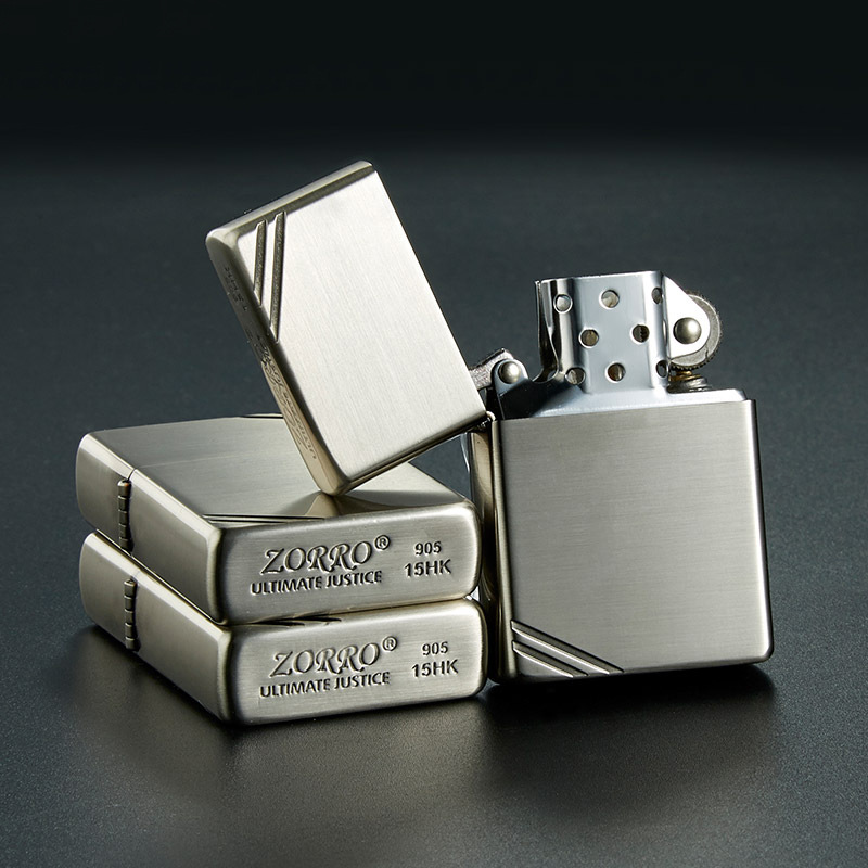 Lighter Insert Zippo - ZORRO النحاس النقي يندبروف المعادن شخصية