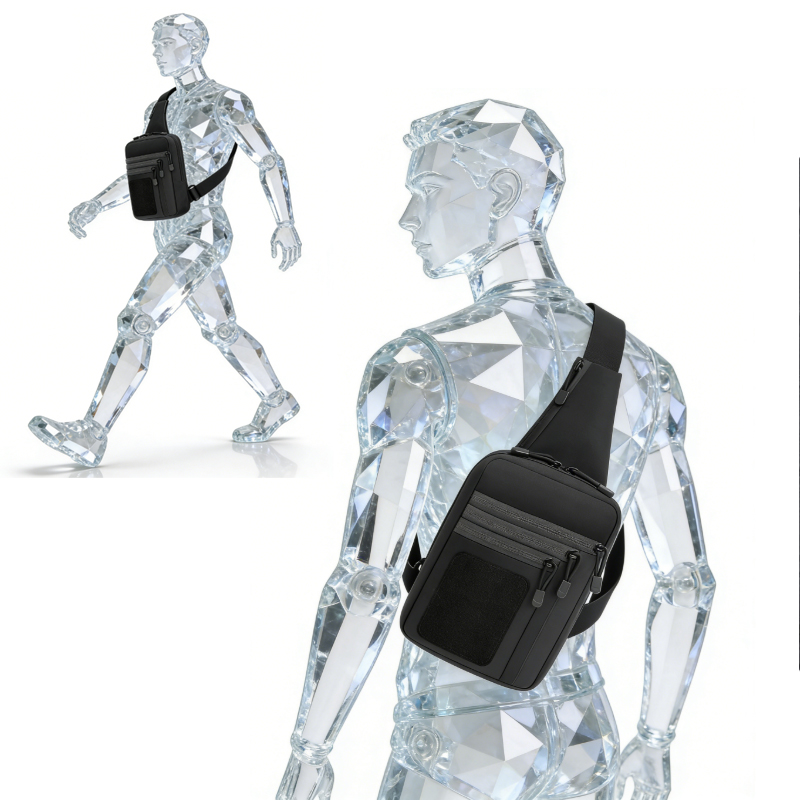 Edc Concealed Carry Sling Bag - حقيبة مسدس تكتيكية، حافظة مسدس مخفية،