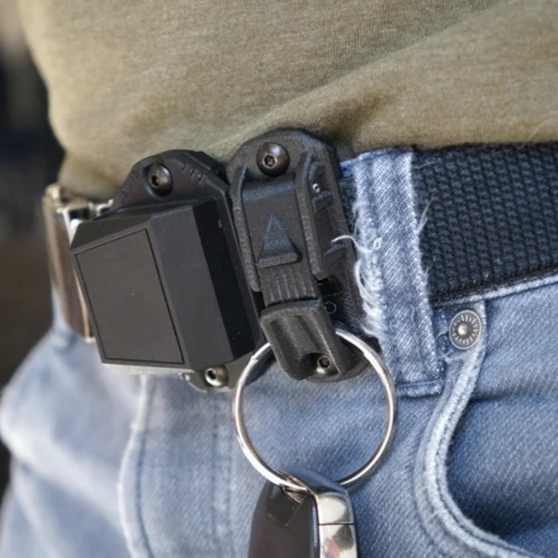 Edc Carry Kit - مشبك حزام متعدد الوظائف للحقيبة، مشبك