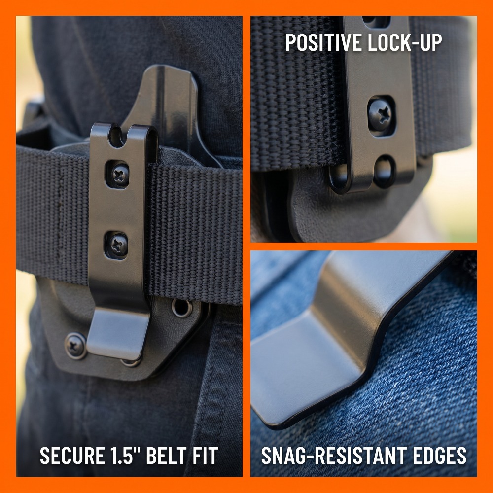 Edc Carry Accessories - مجموعة براغي بديلة لمشبك الجيب المعدني