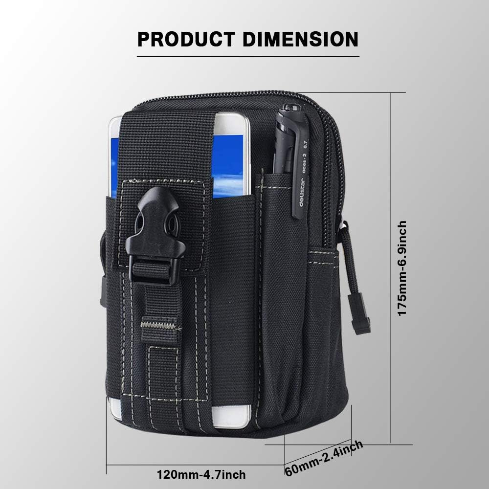 حقيبة خصر تكتيكية عسكرية من نو - مراجعة Edc Carry Pouch وسعره