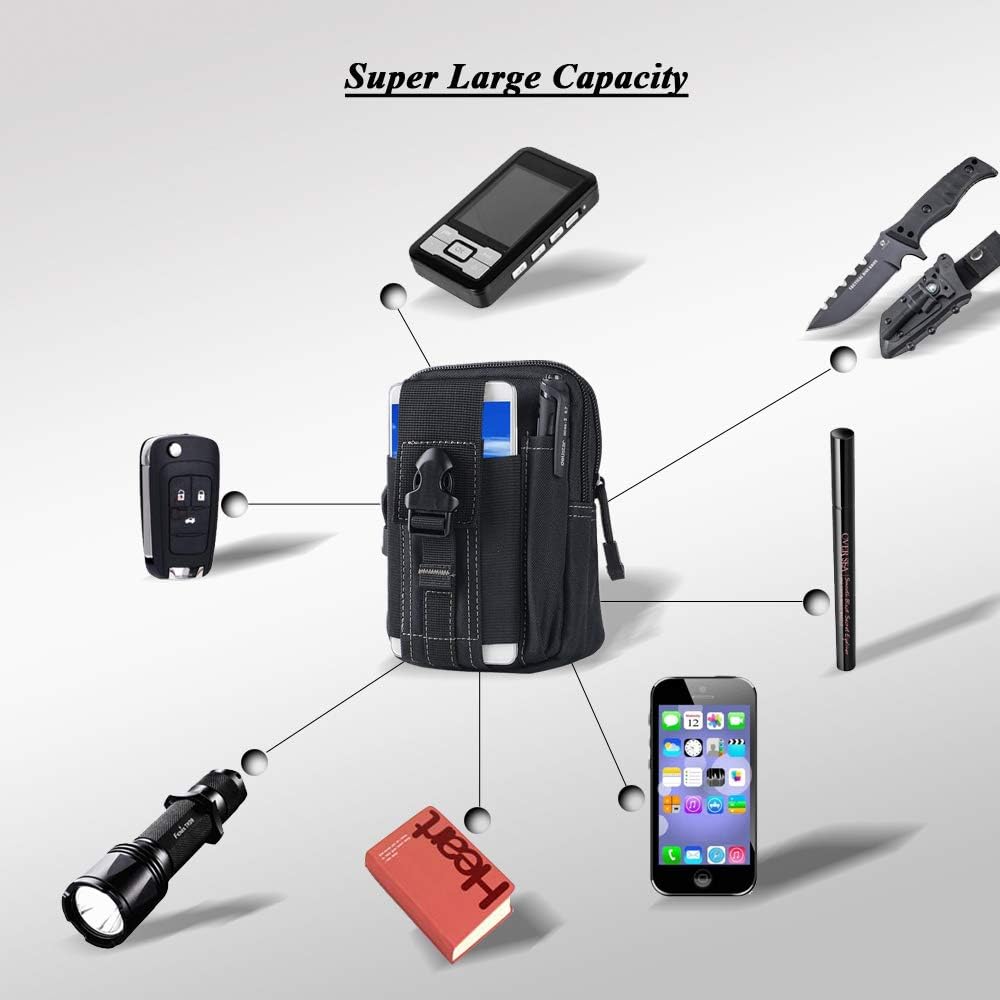 حقيبة خصر تكتيكية عسكرية من نو - مراجعة Edc Carry Pouch وسعره