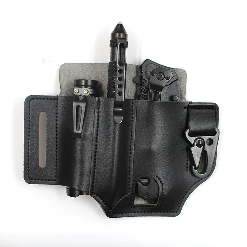جلد البقر الخصر شماعات المحمول - مراجعة Edc Carry Belt Leather وسعره