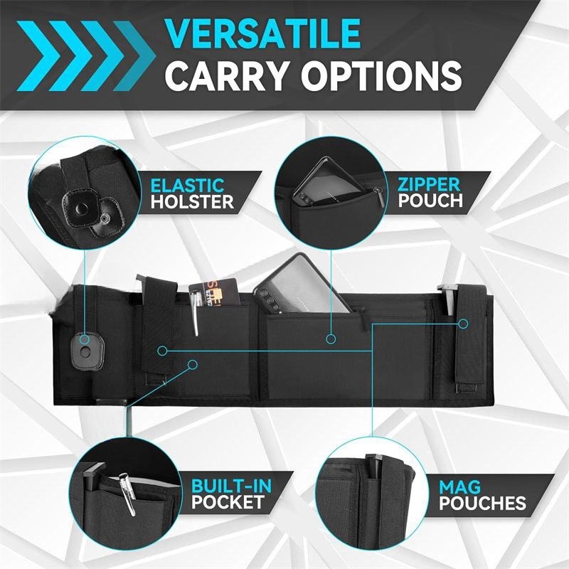حزام بطن بندقية الحافظة أخفى ح - مراجعة Edc Carry Gun وسعره