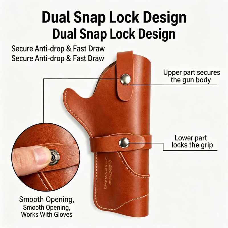 حافظة مسدس جلدية كلاسيكية للحم - مراجعة Edc Carry Belt Leather وسعره