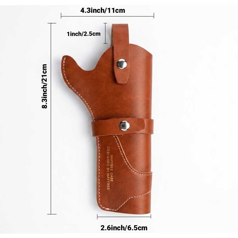 حافظة مسدس جلدية كلاسيكية للحم - مراجعة Edc Carry Belt Leather وسعره