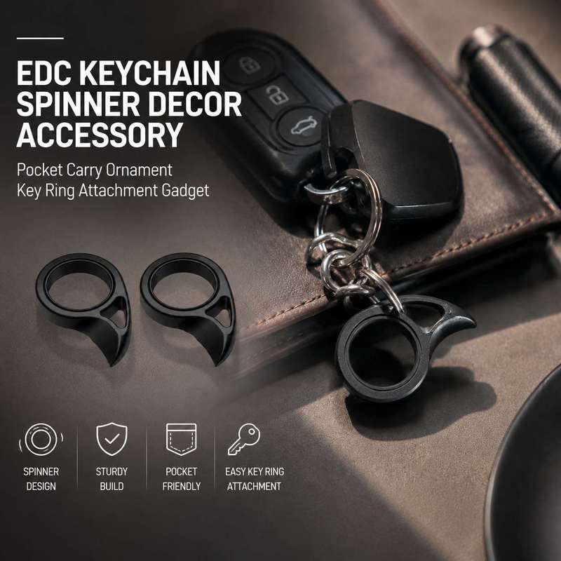 إكسسوار دوار EDC للزينة، قطعة  - مراجعة Edc Carry Accessories وسعره