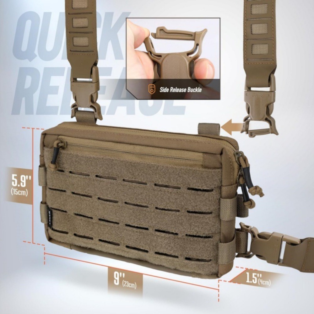 حقيبة صدر رجالية عصرية من النا - مراجعة Edc Carry Kit وسعره
