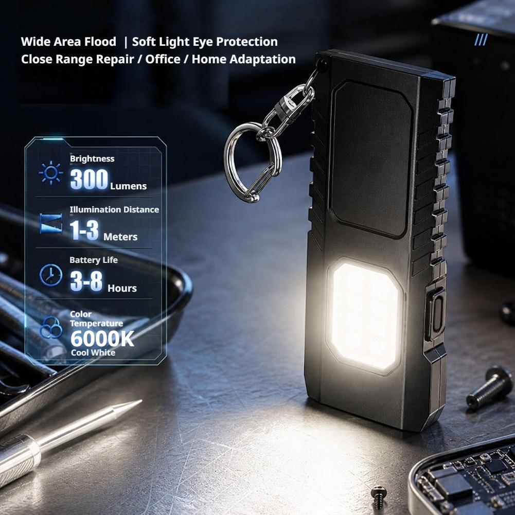 مصباح يدوي متعدد الوظائف قابل  - مراجعة Keychain Flashlight وسعره