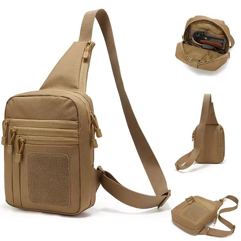 حقيبة مسدس تكتيكية، حقيبة حمل  - مراجعة Edc Concealed Carry Sling Bag وسعره